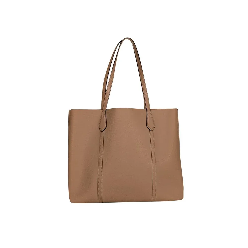 Tory Burch - Beige Leather Large Tote Bag